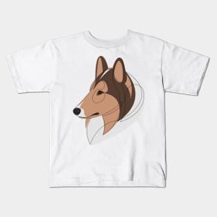 Rough Collie Kids T-Shirt